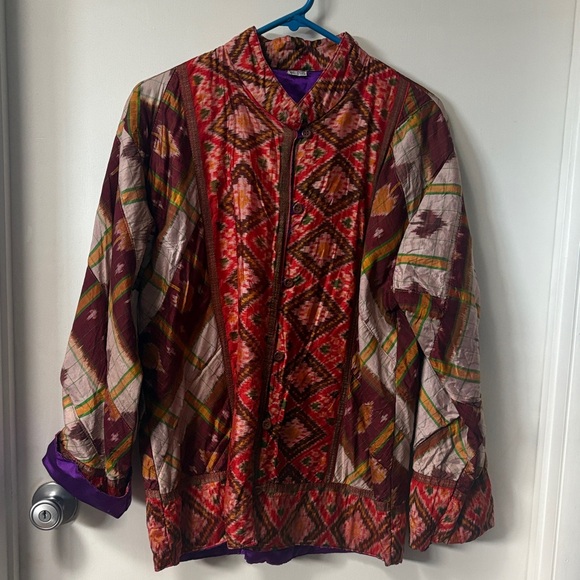 Colorful Patterned Jacket - Picture 1 of 7